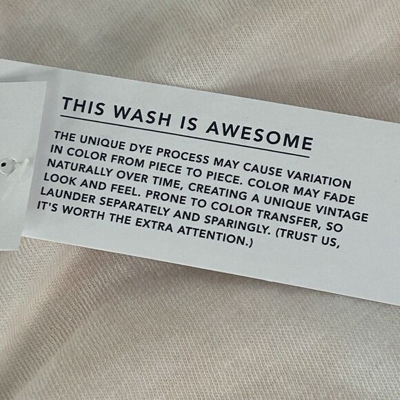 American Eagle Light Pink Tie Dye Muscle Tee Boat Neck Cropped Cotton Sz XXL NWT - Picture 9 of 11